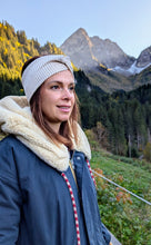 Charger l'image dans la galerie, Bandeau velours crème