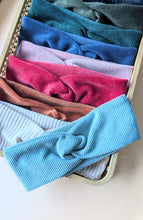 Charger l'image dans la galerie, Bandeau velours vert d'eau