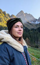 Charger l'image dans la galerie, Bandeau velours kaki