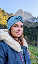 Charger l'image dans la galerie, Bandeau velours vert d'eau