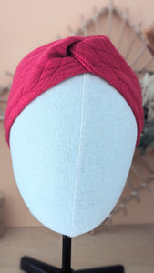 Winter Headband rouge foncé