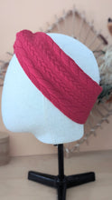 Charger l&#39;image dans la galerie, Winter Headband rouge foncé
