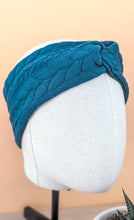 Charger l&#39;image dans la galerie, Winter Headband bleu paon
