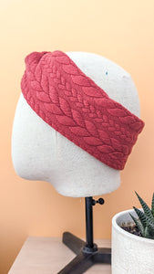 Winter Headband terracotta