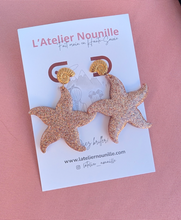 Charger l'image dans la galerie, Boucles d'oreilles Etoile de mer
