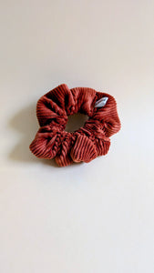 Chouchou velours rouille