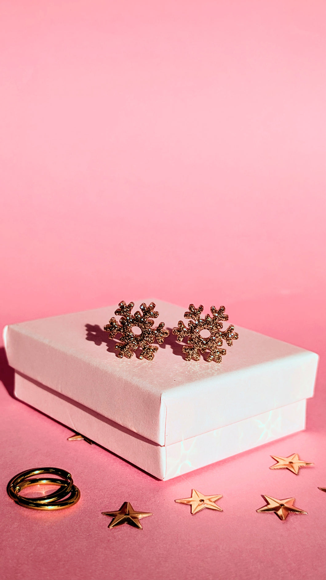 Pampilles Flocon de Neige doré