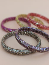 Charger l'image dans la galerie, Bracelet jonc résine doré/rose
