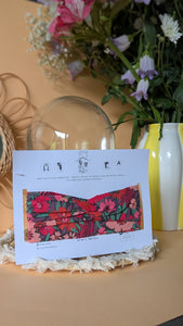 Bandeau long fushia