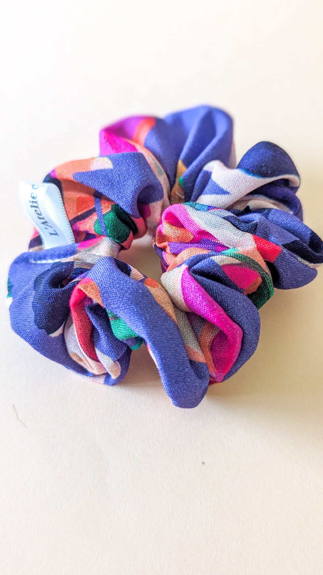 Chouchou violet/ mix couleurs